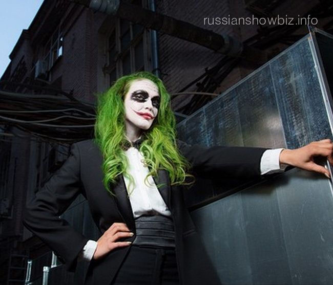 Алена Водонаева в образе Джокера