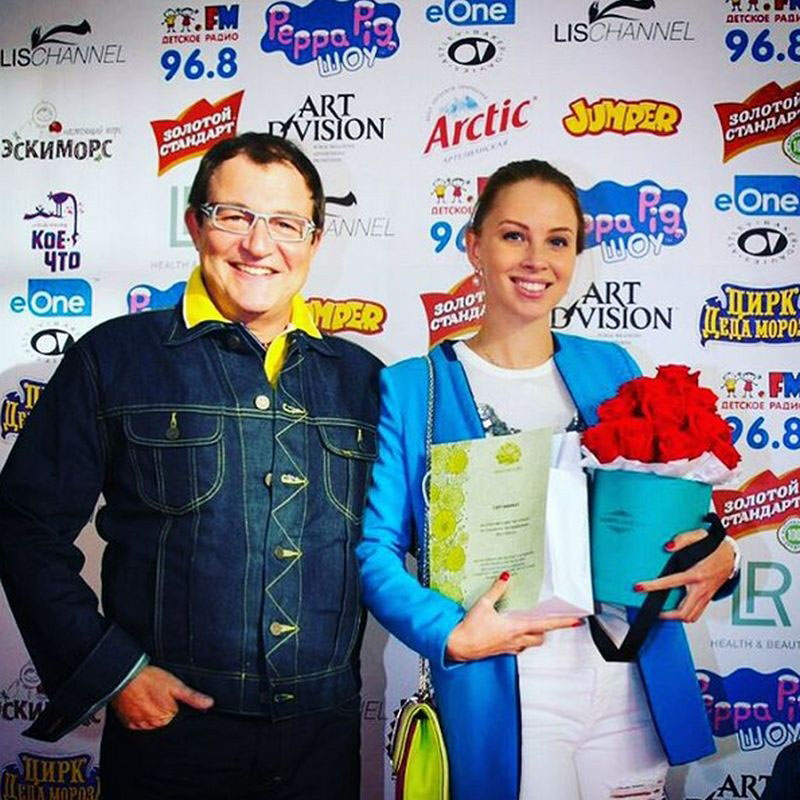Дмитрий Дибров с супругой